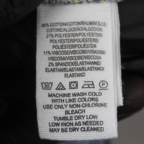 We The Free People Jeans Womens 28 Just Float On Flare Bell Bottom Festival Boho - Picture 15 of 15